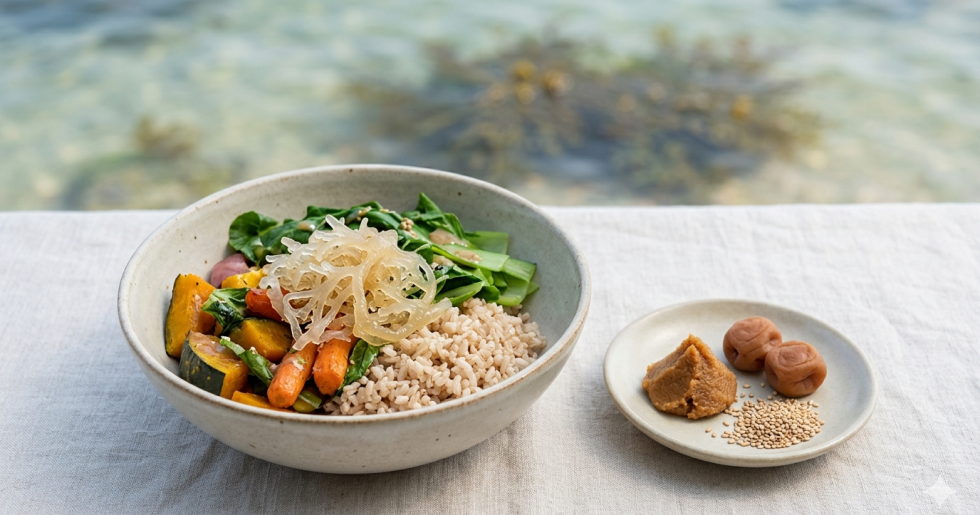 Món salad thực dưỡng chế biến từ rong biển Sea Moss Việt Nam tươi ngon